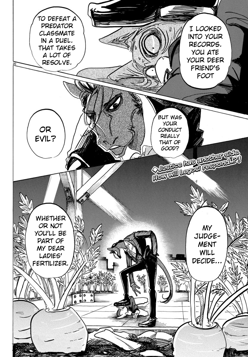 Beastars Chapter 117 page 18 - Chapter 117: An Altar of Beta-Carotene