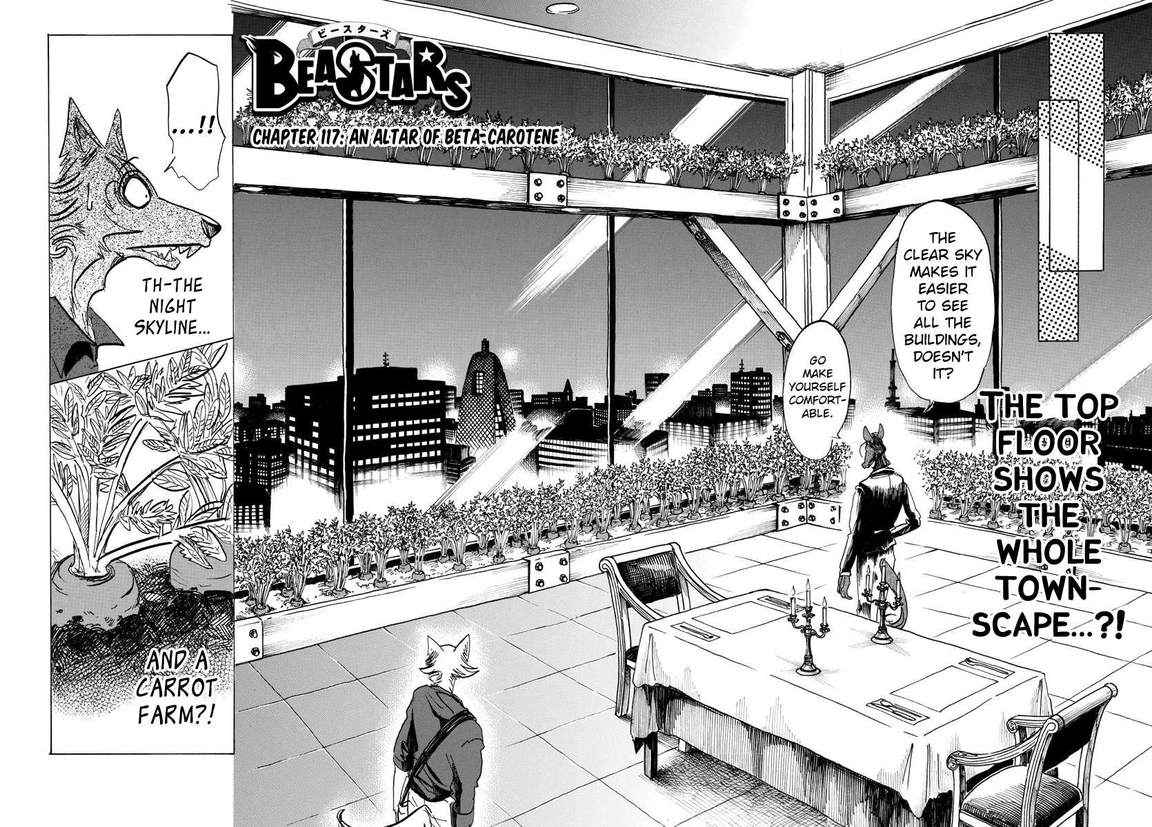 Beastars Chapter 117 page 2 - Chapter 117: An Altar of Beta-Carotene