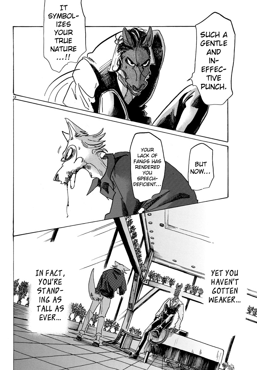 Beastars Chapter 118 page 13 - Chapter 118: A Machine Gun Without Ammo