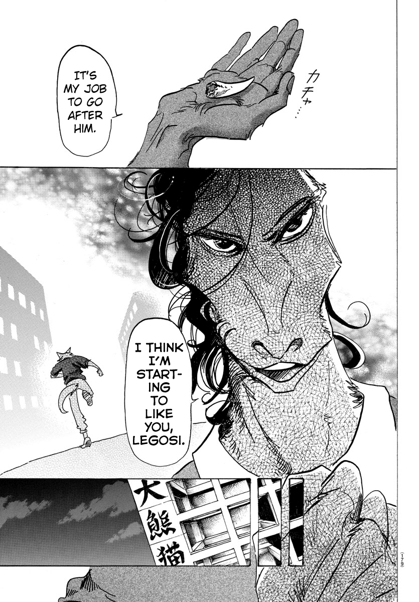 Beastars Chapter 118 page 18 - Chapter 118: A Machine Gun Without Ammo