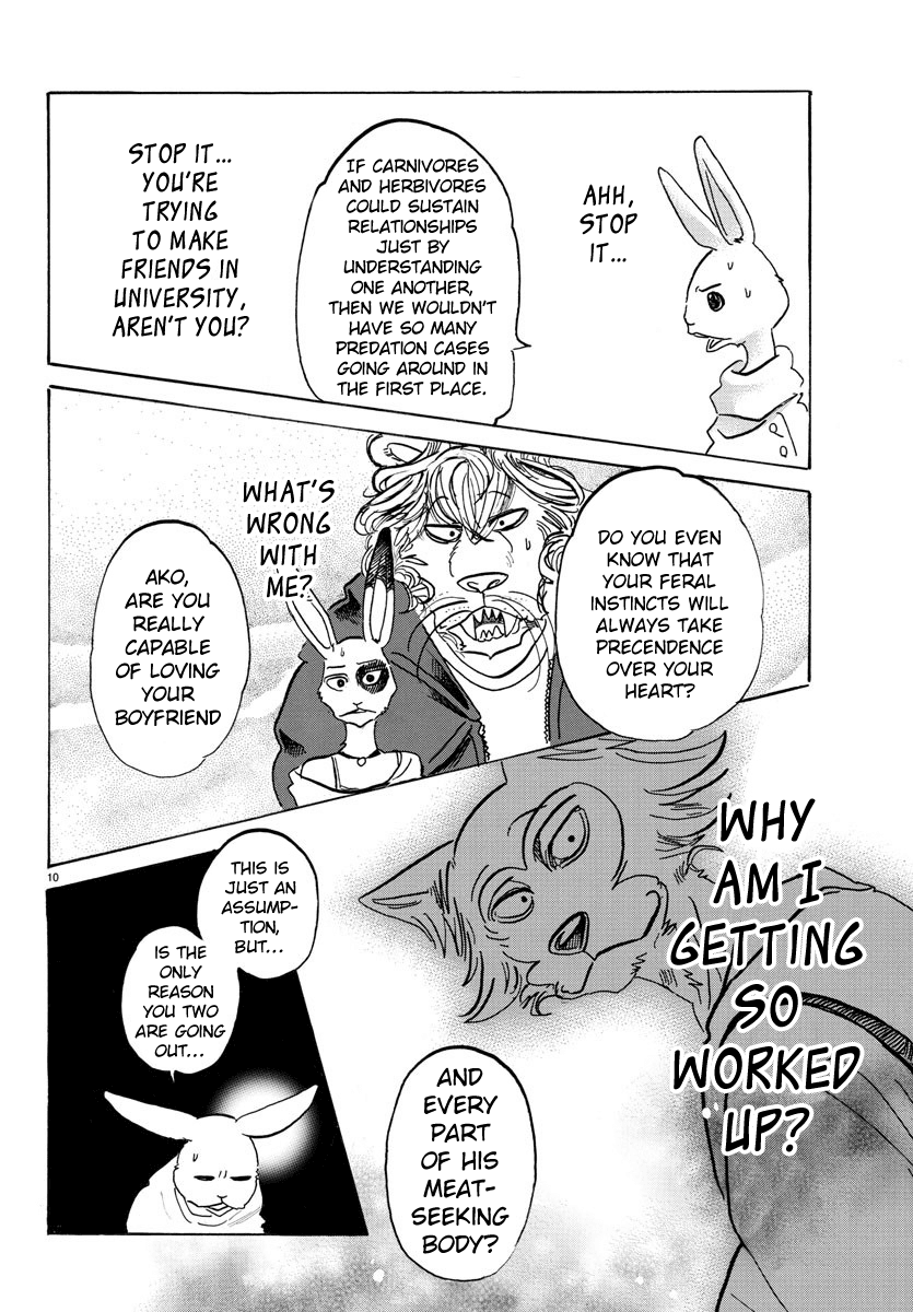 Beastars Chapter 119 page 10 - Chapter 119: If You Pour Out All the Lukewarm Water, You'll Be Left with Cold Water