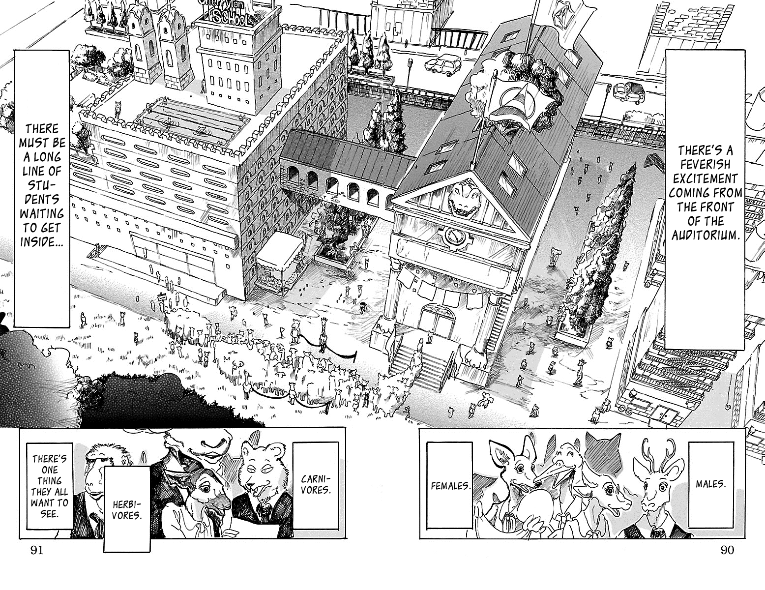 Beastars Chapter 12 page 2 - Chapter 12: A Radiant Despot