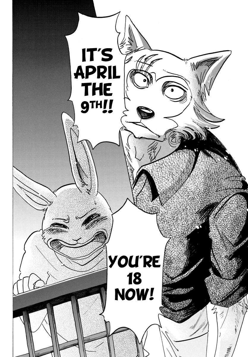 Beastars Chapter 120 page 16 - Chapter 120: A Shout in the Evening Like a Baby's First Cry