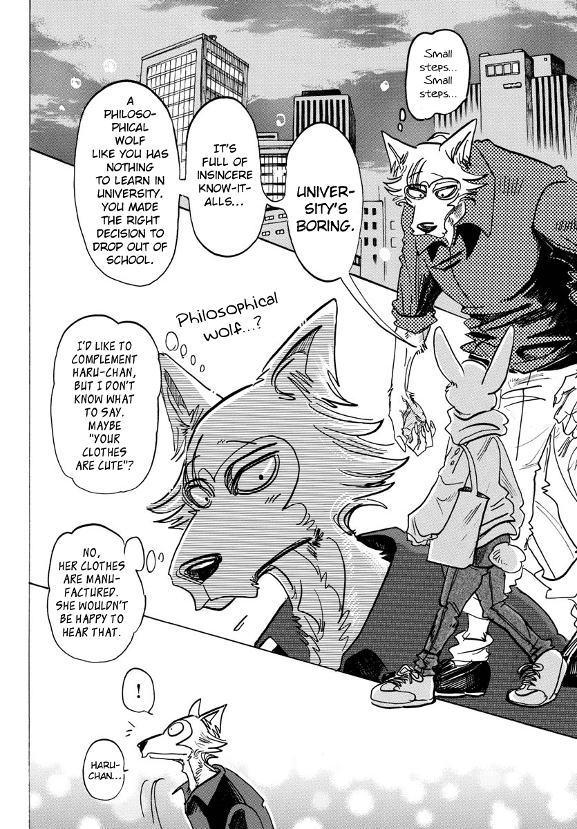 Beastars Chapter 121 page 12 - Chapter 121: The Neck of an Hourglass: Ascending with You