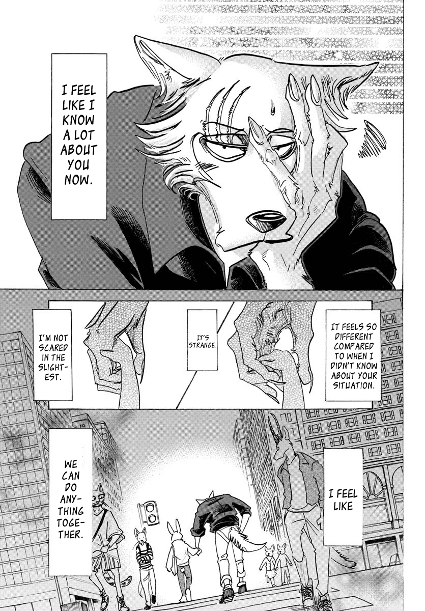 Beastars Chapter 121 page 15 - Chapter 121: The Neck of an Hourglass: Ascending with You