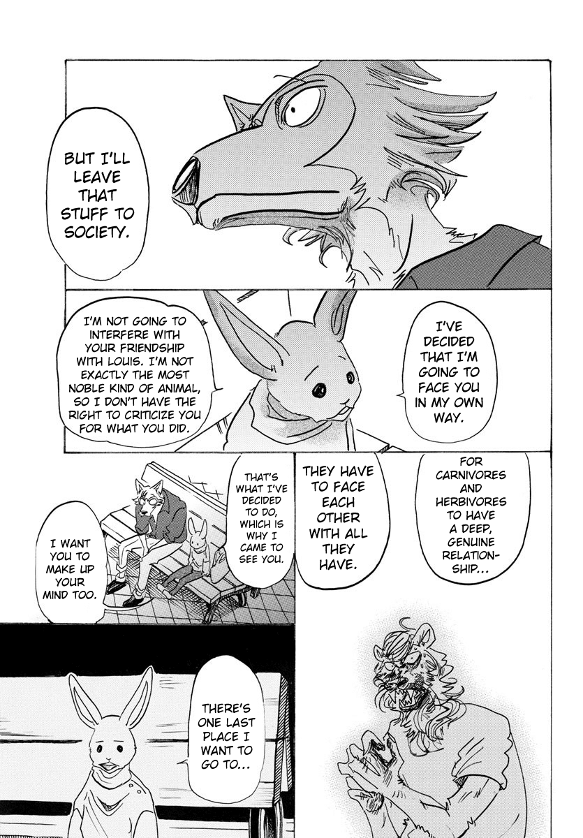 Beastars Chapter 121 page 17 - Chapter 121: The Neck of an Hourglass: Ascending with You