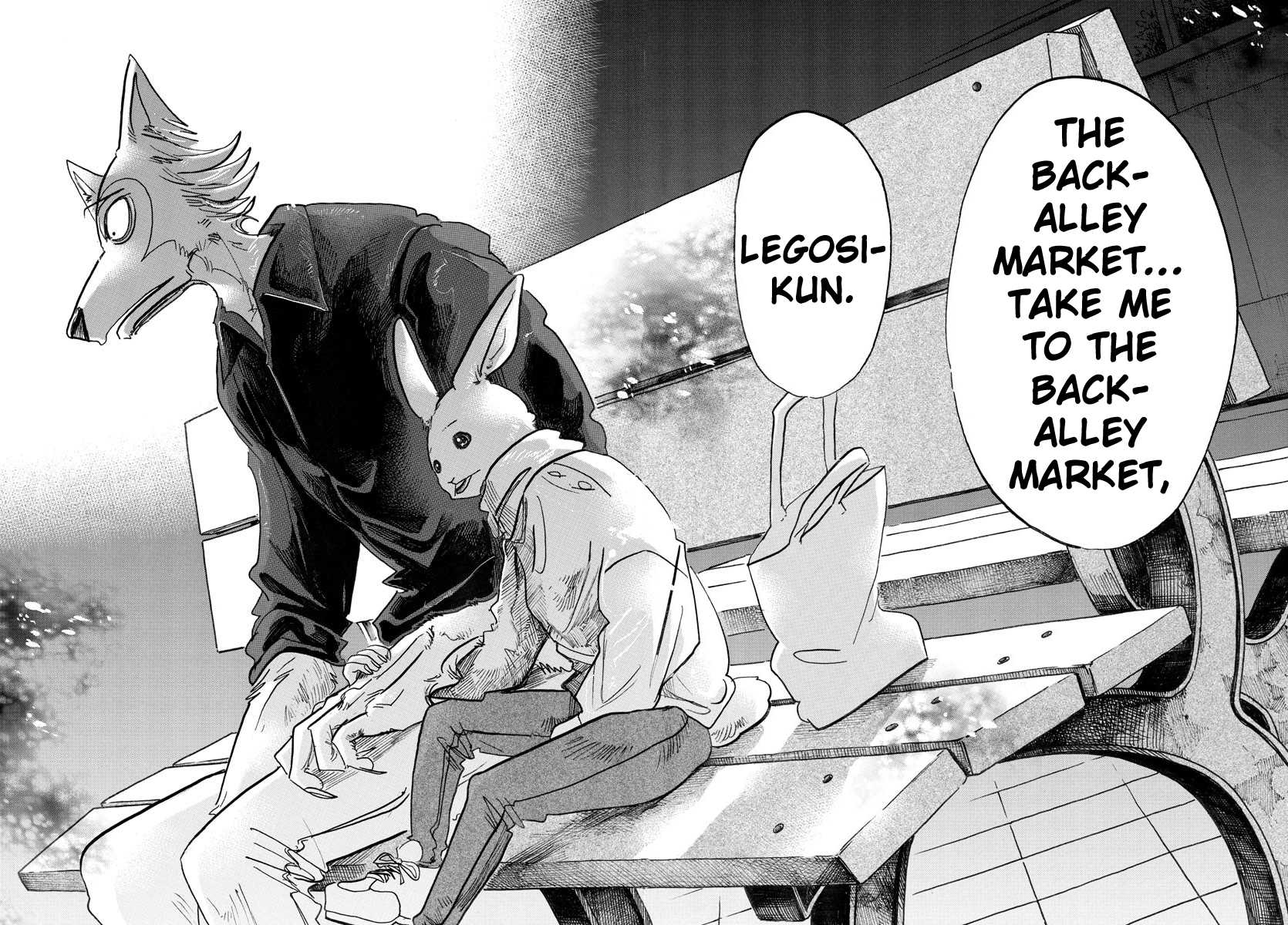 Beastars Chapter 121 page 18 - Chapter 121: The Neck of an Hourglass: Ascending with You