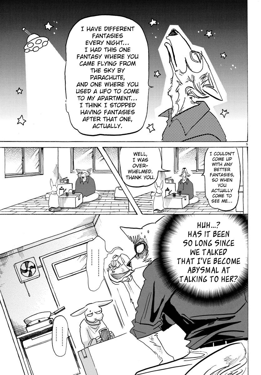 Beastars Chapter 121 page 5 - Chapter 121: The Neck of an Hourglass: Ascending with You