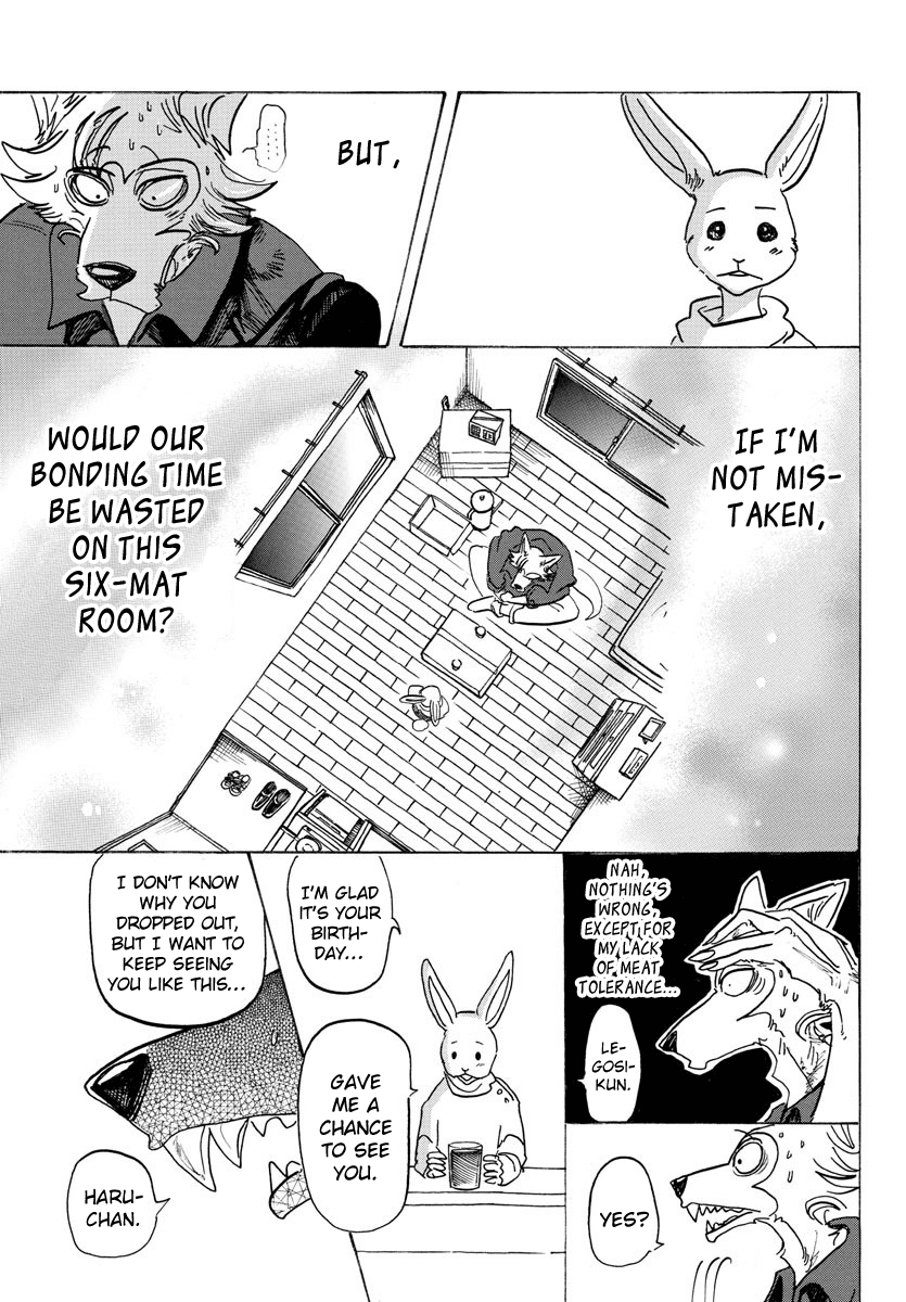 Beastars Chapter 121 page 7 - Chapter 121: The Neck of an Hourglass: Ascending with You