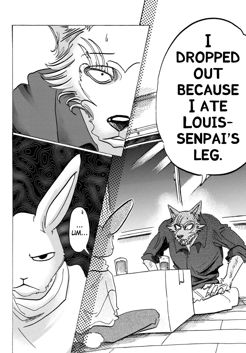 Beastars Chapter 121 page 8 - Chapter 121: The Neck of an Hourglass: Ascending with You