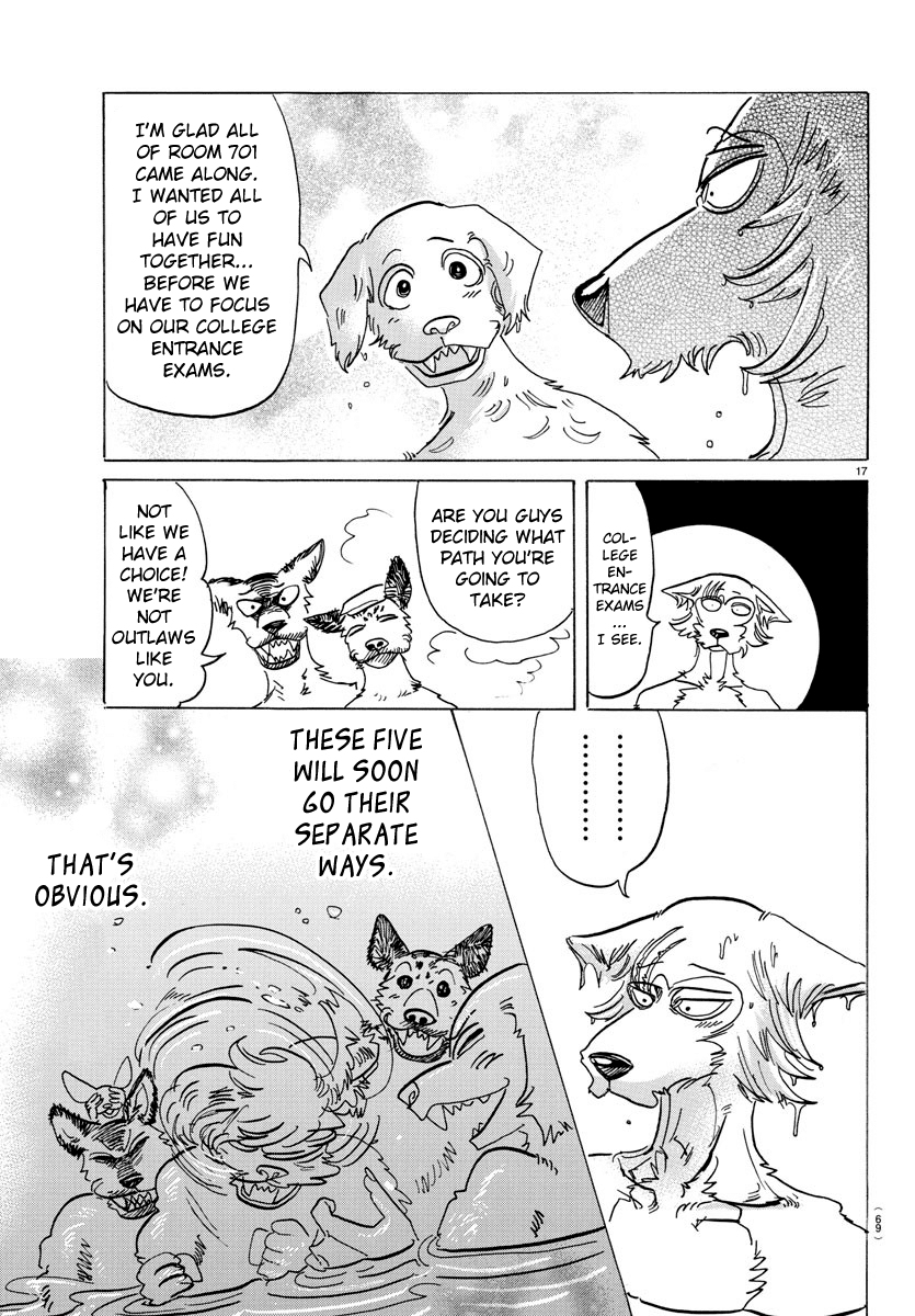 Beastars Chapter 123 page 18 - Chapter 123: Our Tails, Afterimages Etched into Our Skulls