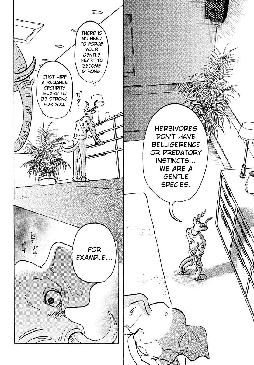 Beastars Chapter 124 page 10 - Chapter 124: The More Colors are Mixed in Paint, the Blacker It Gets