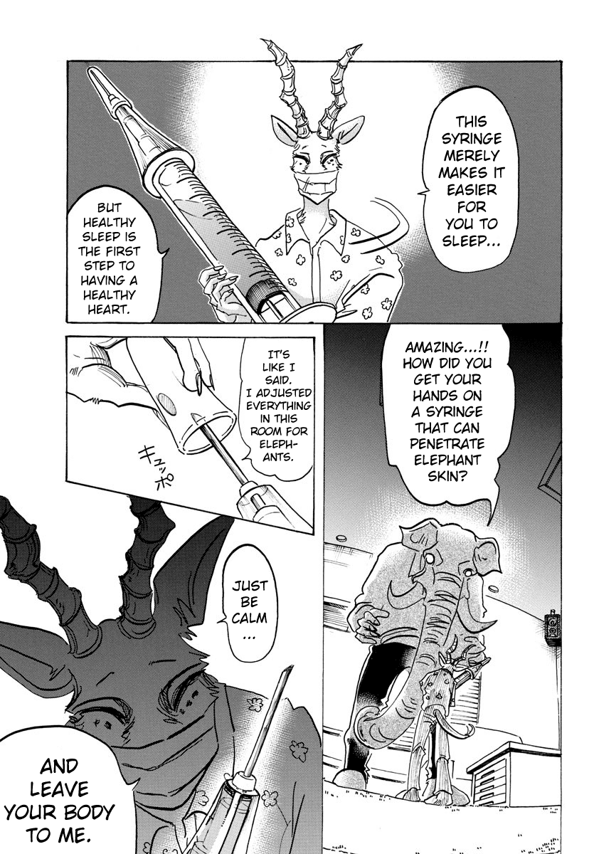 Beastars Chapter 124 page 11 - Chapter 124: The More Colors are Mixed in Paint, the Blacker It Gets
