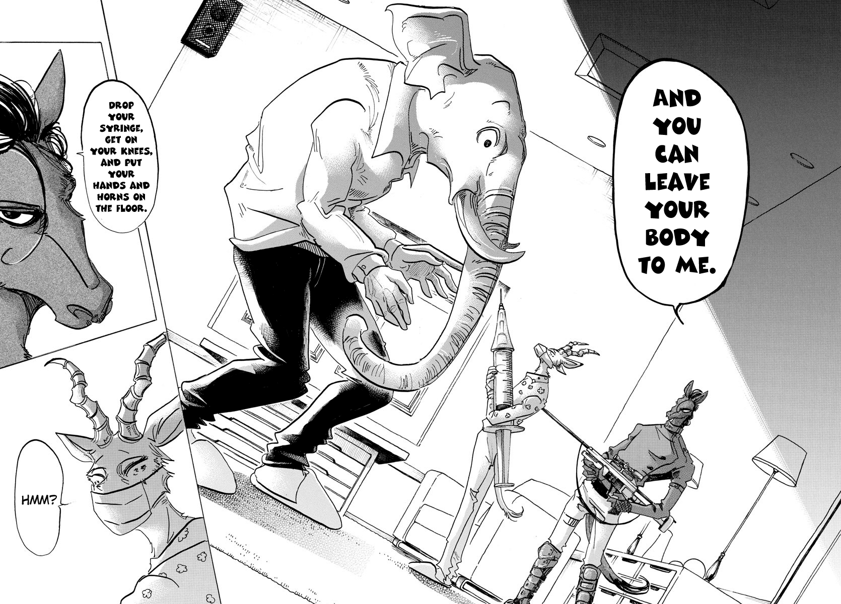 Beastars Chapter 124 page 12 - Chapter 124: The More Colors are Mixed in Paint, the Blacker It Gets