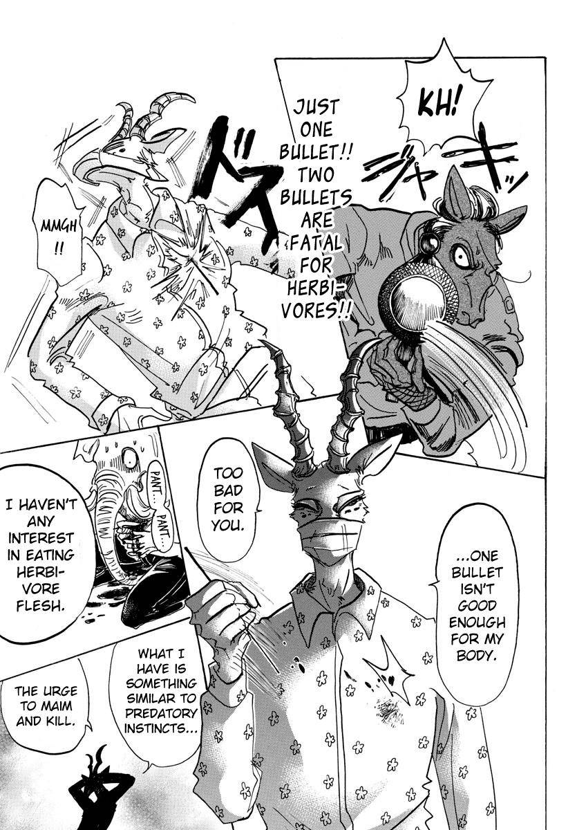 Beastars Chapter 124 page 16 - Chapter 124: The More Colors are Mixed in Paint, the Blacker It Gets