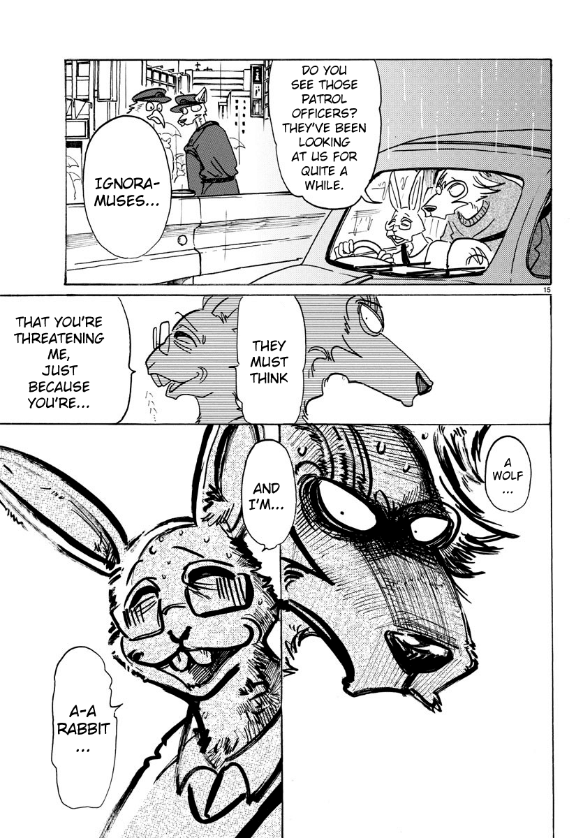 Beastars Chapter 125 page 15 - Chapter 125: A Monster's Threatening Letter with a Noshi Attached