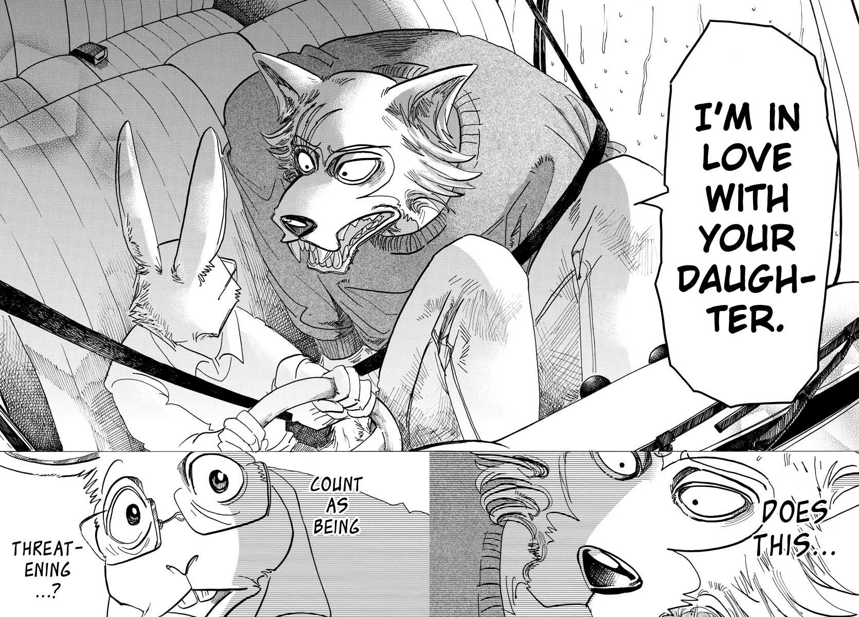 Beastars Chapter 125 page 16 - Chapter 125: A Monster's Threatening Letter with a Noshi Attached
