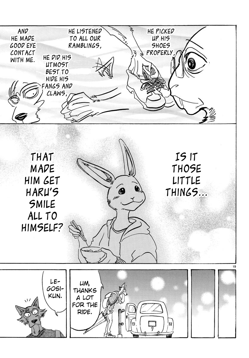 Beastars Chapter 125 page 18 - Chapter 125: A Monster's Threatening Letter with a Noshi Attached