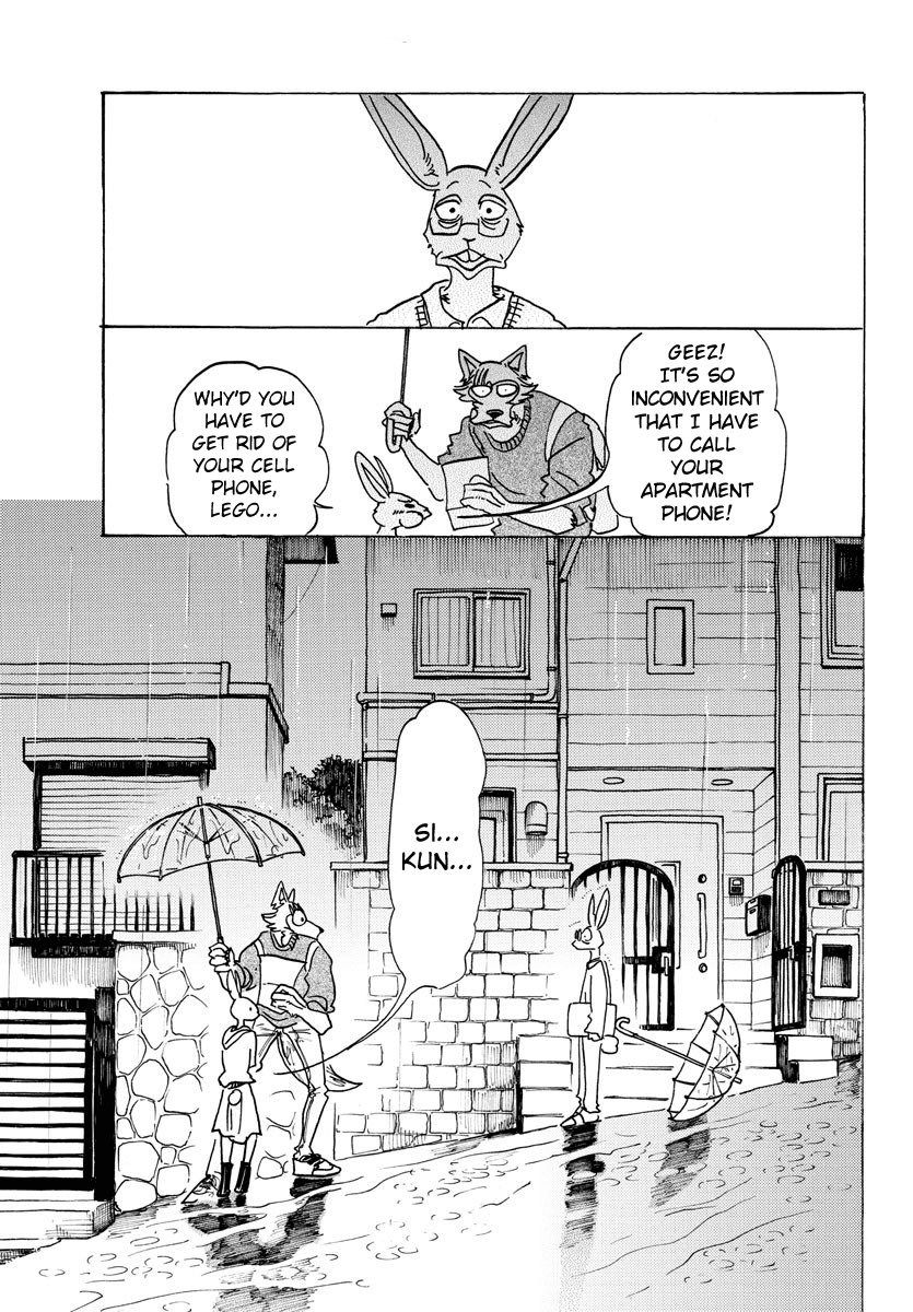 Beastars Chapter 125 page 3 - Chapter 125: A Monster's Threatening Letter with a Noshi Attached