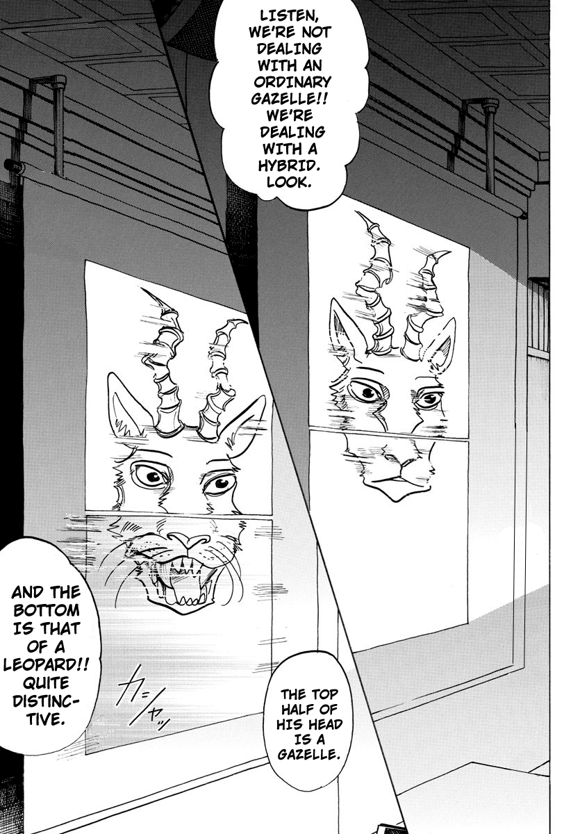 Beastars Chapter 126 page 1 - Chapter 126: A Devil's Prayer is a Premonition of Bad Luck