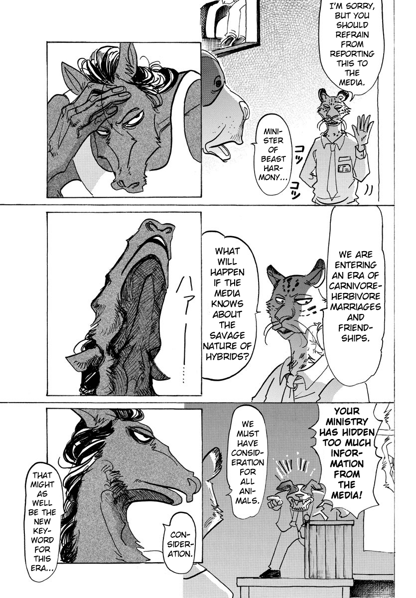 Beastars Chapter 126 page 6 - Chapter 126: A Devil's Prayer is a Premonition of Bad Luck