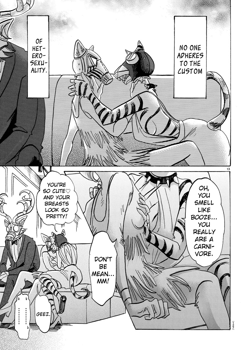 Beastars Chapter 127 page 12 - Chapter 127: Spots like a Mystical Beast Under a Disco Ball