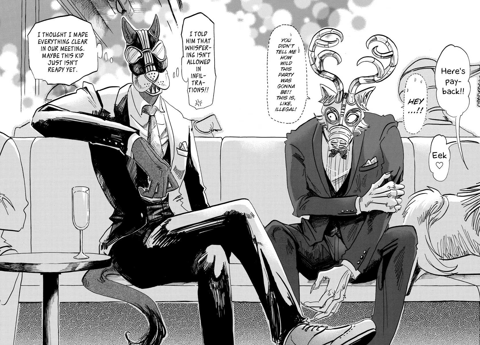 Beastars Chapter 127 page 13 - Chapter 127: Spots like a Mystical Beast Under a Disco Ball