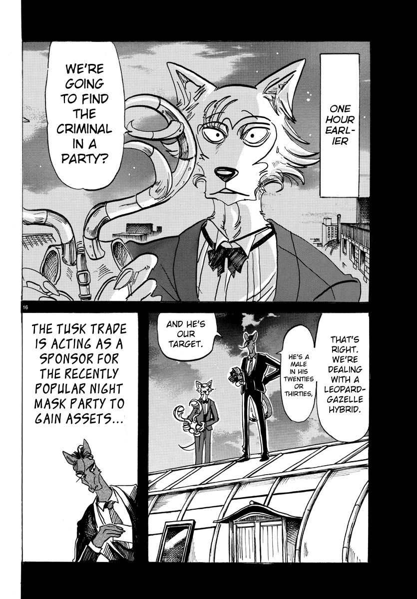 Beastars Chapter 127 page 14 - Chapter 127: Spots like a Mystical Beast Under a Disco Ball