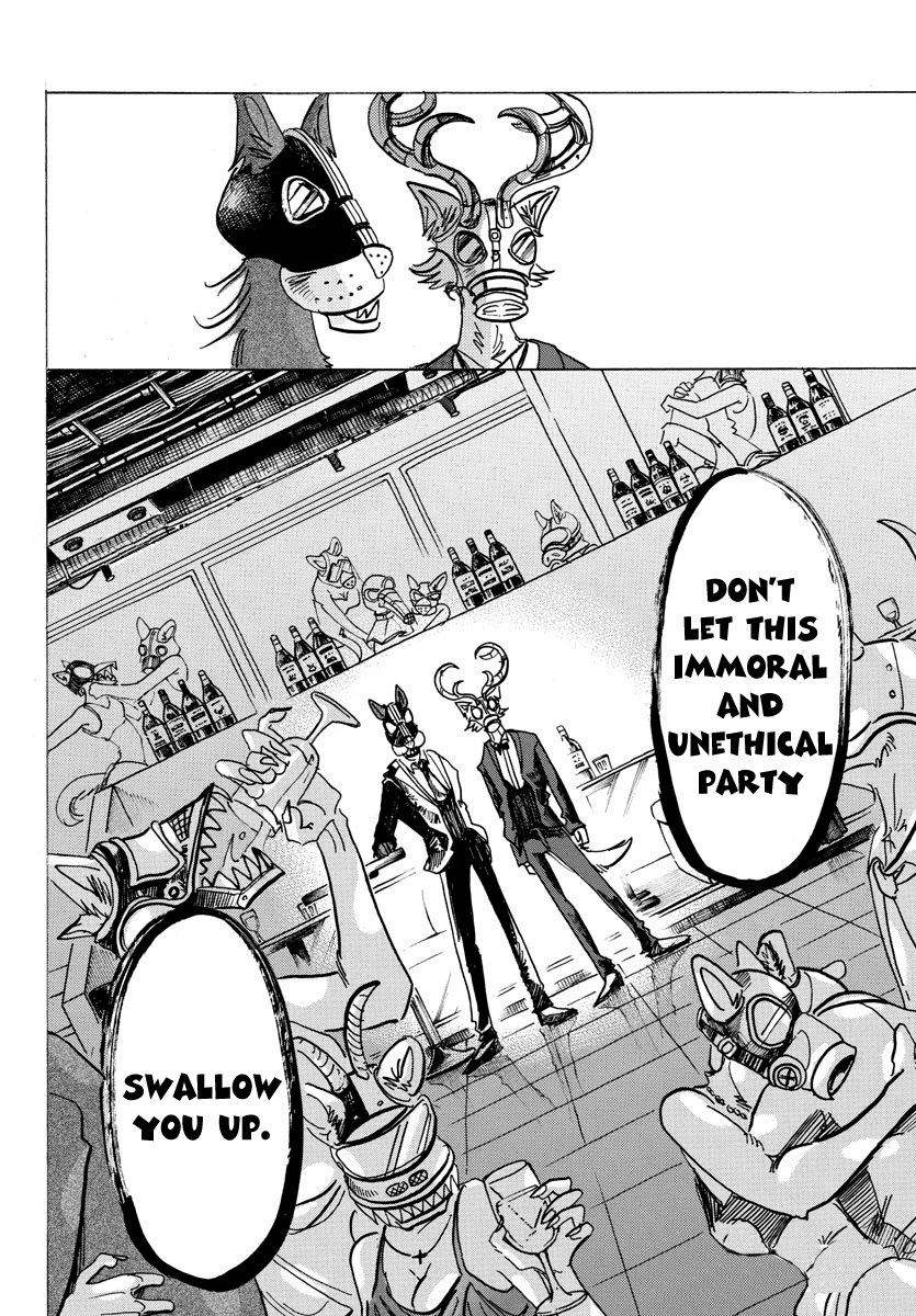 Beastars Chapter 127 page 18 - Chapter 127: Spots like a Mystical Beast Under a Disco Ball