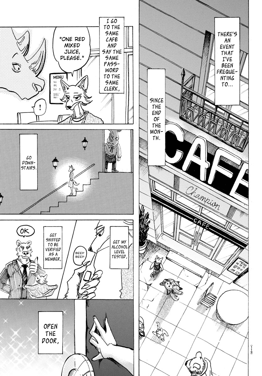 Beastars Chapter 127 page 5 - Chapter 127: Spots like a Mystical Beast Under a Disco Ball