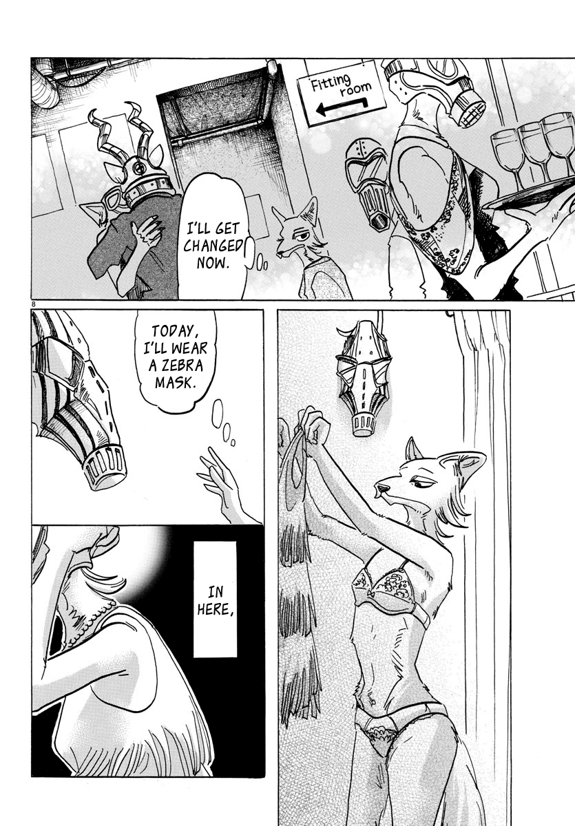 Beastars Chapter 127 page 7 - Chapter 127: Spots like a Mystical Beast Under a Disco Ball