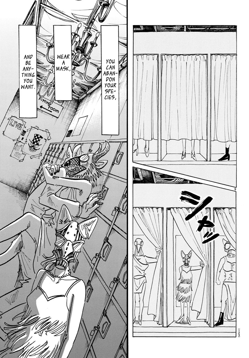 Beastars Chapter 127 page 8 - Chapter 127: Spots like a Mystical Beast Under a Disco Ball