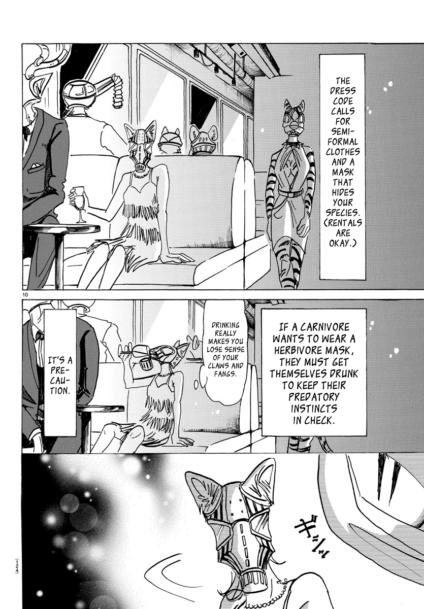 Beastars Chapter 127 page 9 - Chapter 127: Spots like a Mystical Beast Under a Disco Ball