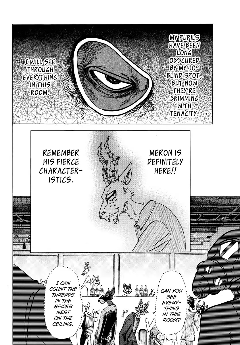Beastars Chapter 128 page 10 - Chapter 128: A "Danger Mixture" Made to Counteract Against a Gas Outbreak