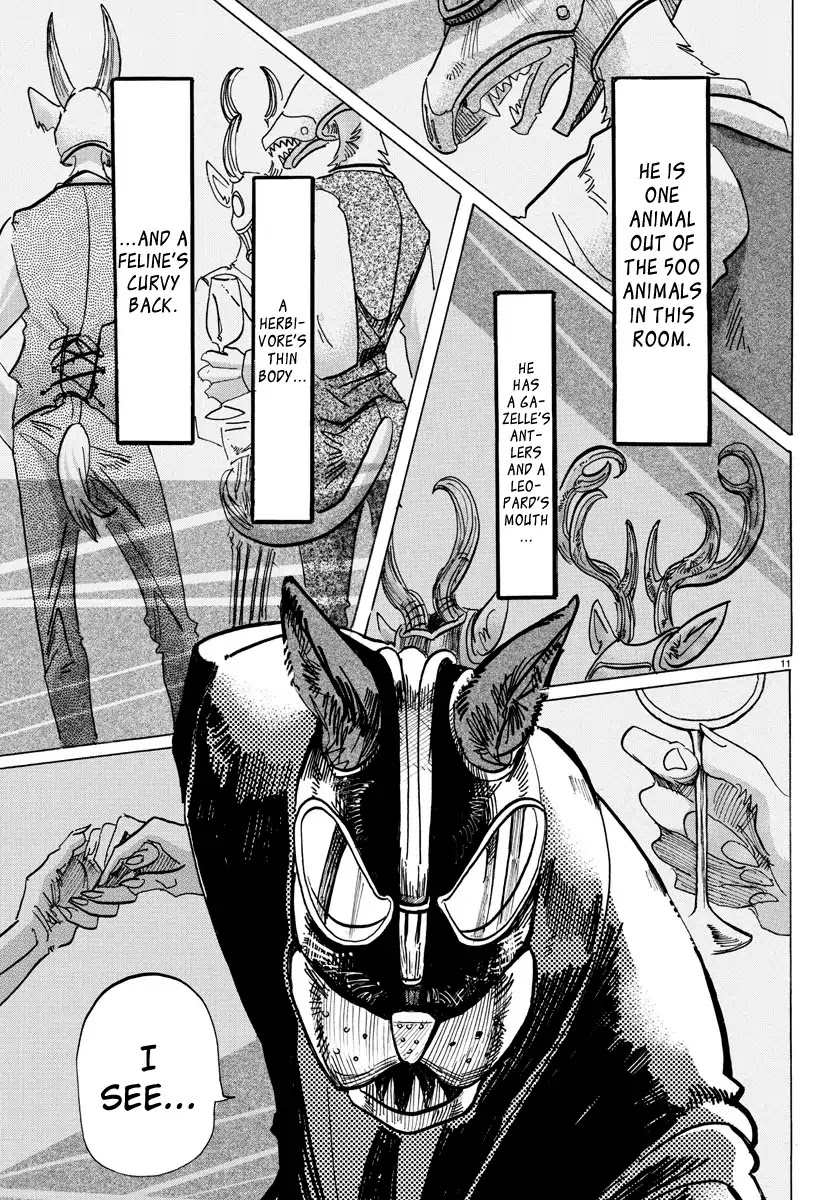 Beastars Chapter 128 page 11 - Chapter 128: A "Danger Mixture" Made to Counteract Against a Gas Outbreak
