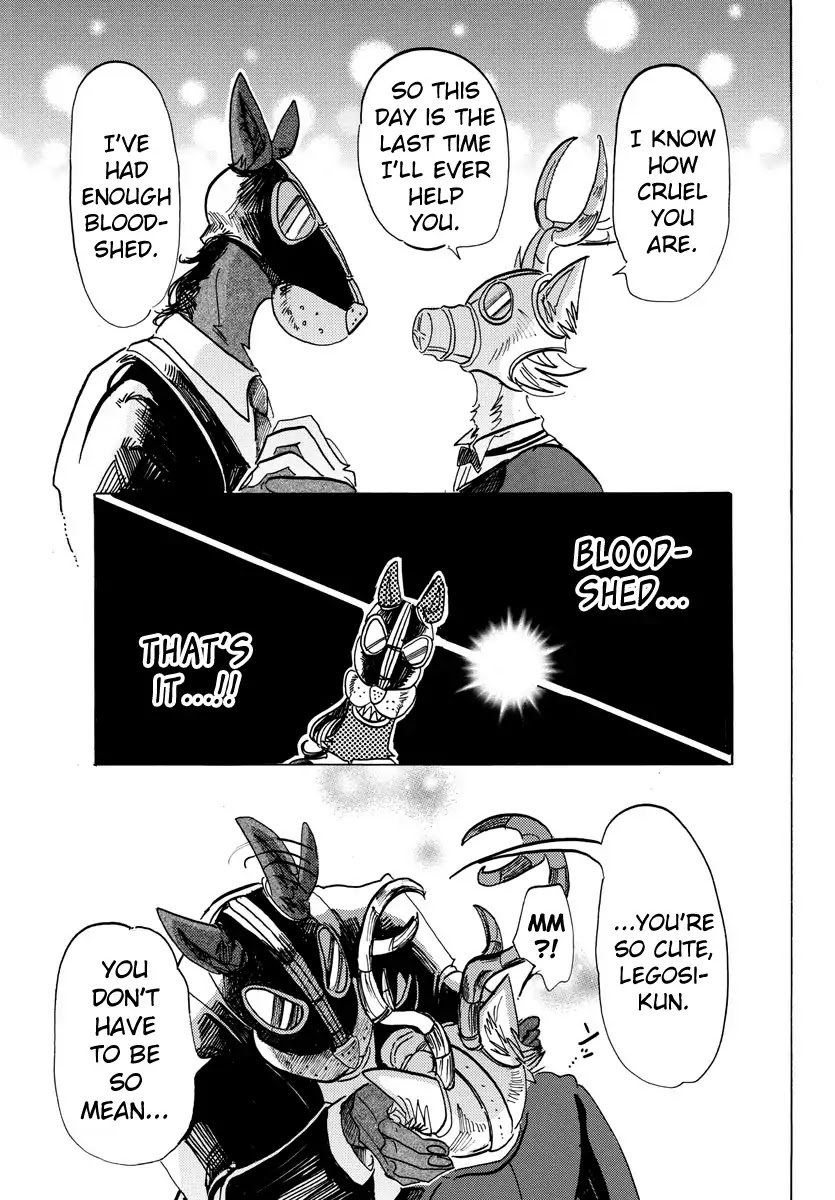 Beastars Chapter 128 page 15 - Chapter 128: A "Danger Mixture" Made to Counteract Against a Gas Outbreak