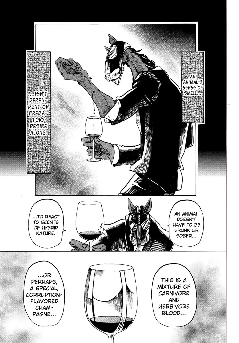 Beastars Chapter 128 page 19 - Chapter 128: A "Danger Mixture" Made to Counteract Against a Gas Outbreak
