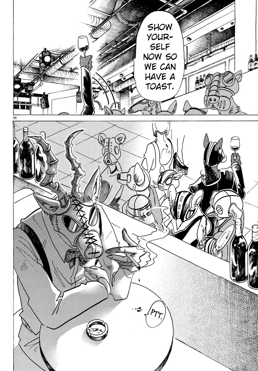 Beastars Chapter 128 page 20 - Chapter 128: A "Danger Mixture" Made to Counteract Against a Gas Outbreak