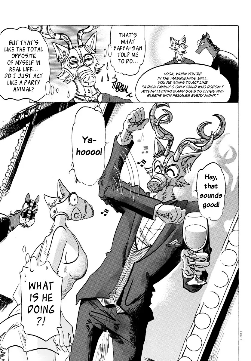 Beastars Chapter 128 page 4 - Chapter 128: A "Danger Mixture" Made to Counteract Against a Gas Outbreak