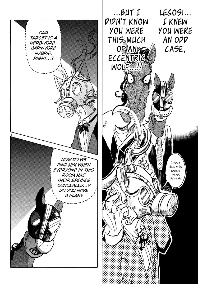 Beastars Chapter 128 page 7 - Chapter 128: A "Danger Mixture" Made to Counteract Against a Gas Outbreak