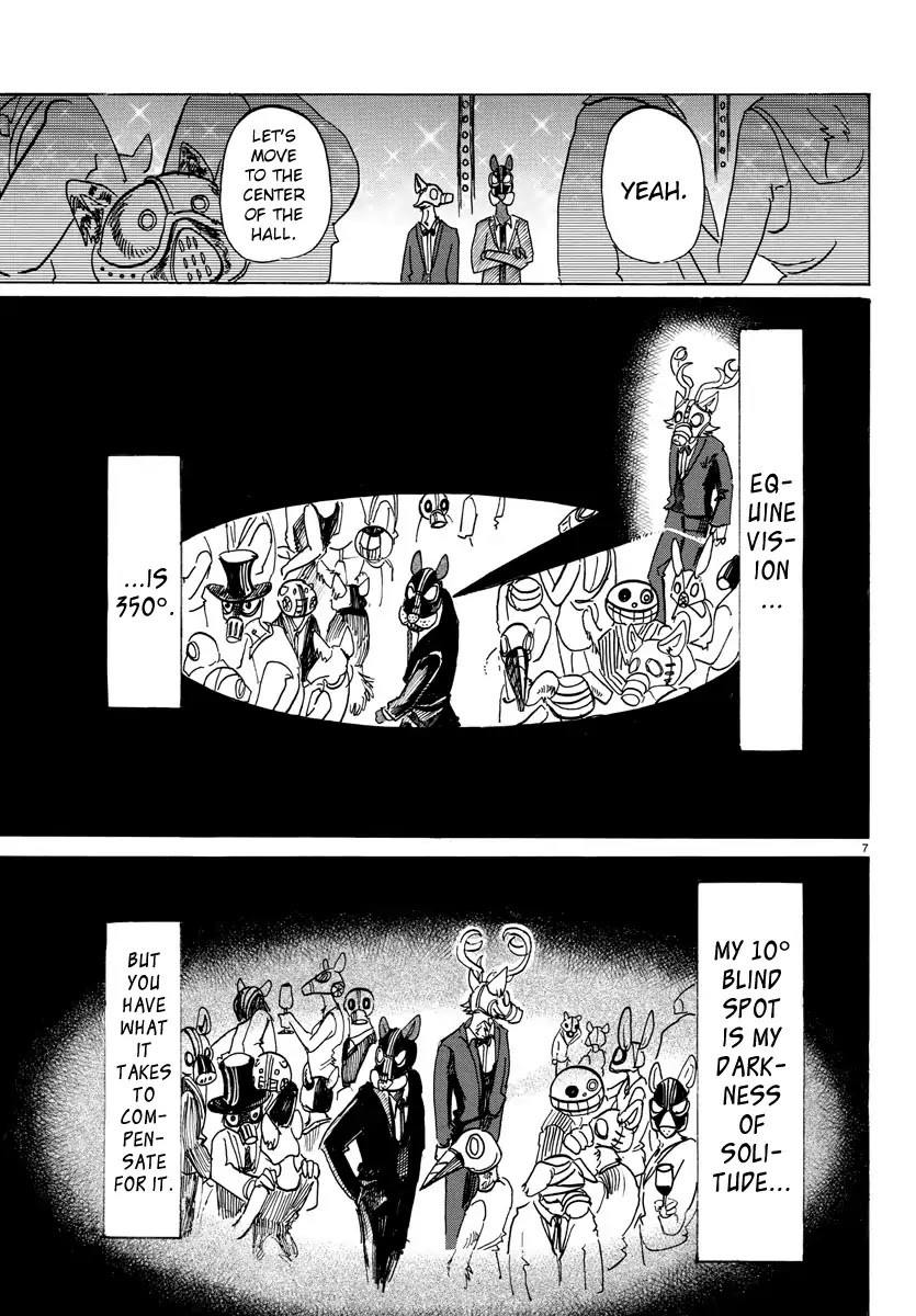 Beastars Chapter 128 page 8 - Chapter 128: A "Danger Mixture" Made to Counteract Against a Gas Outbreak