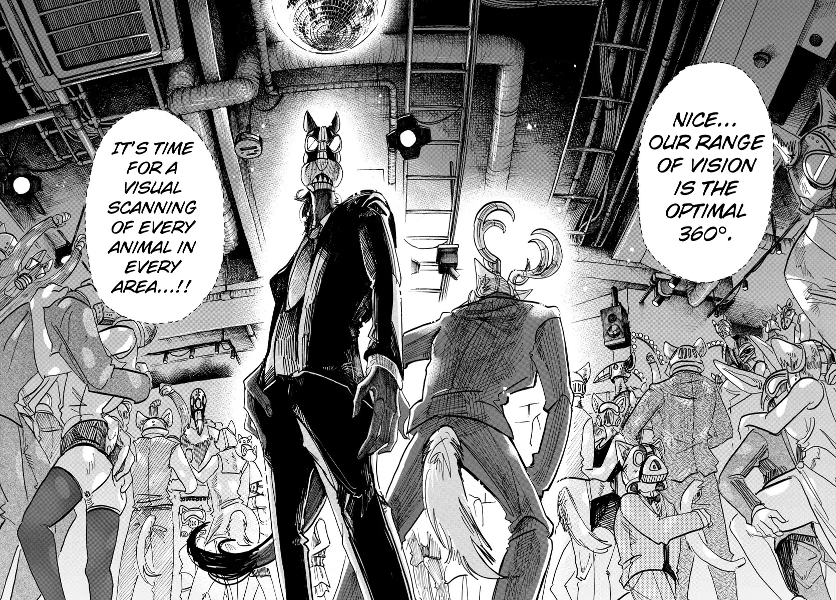 Beastars Chapter 128 page 9 - Chapter 128: A "Danger Mixture" Made to Counteract Against a Gas Outbreak