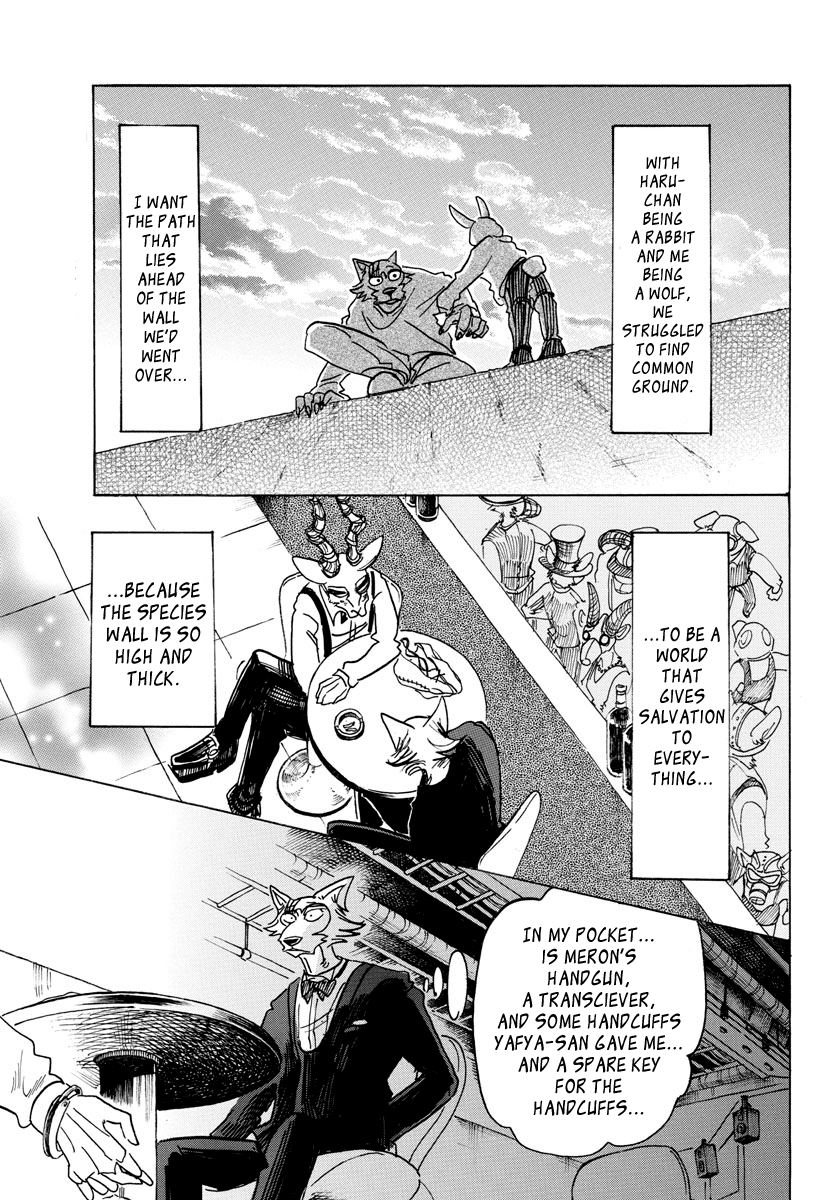Beastars Chapter 129 page 14 - Chapter 129: Jumping out of a Dream of an Annunciation