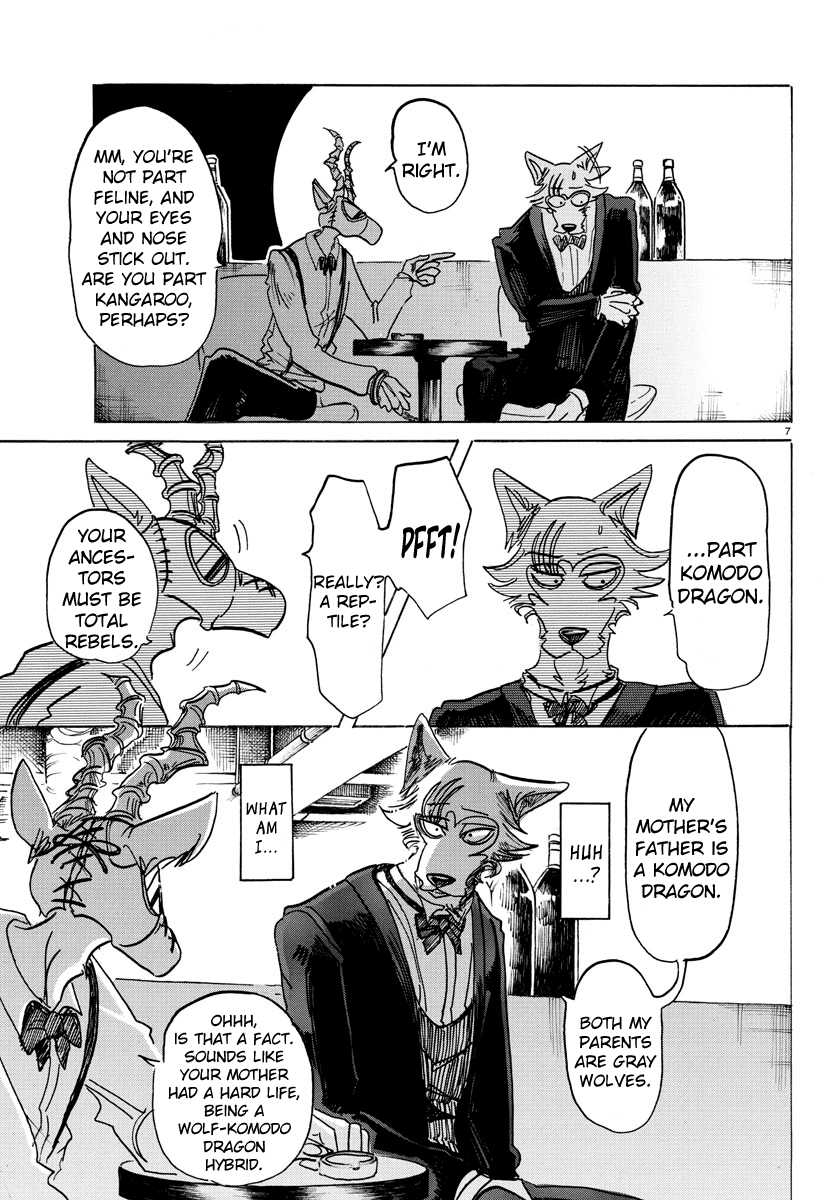 Beastars Chapter 129 page 8 - Chapter 129: Jumping out of a Dream of an Annunciation