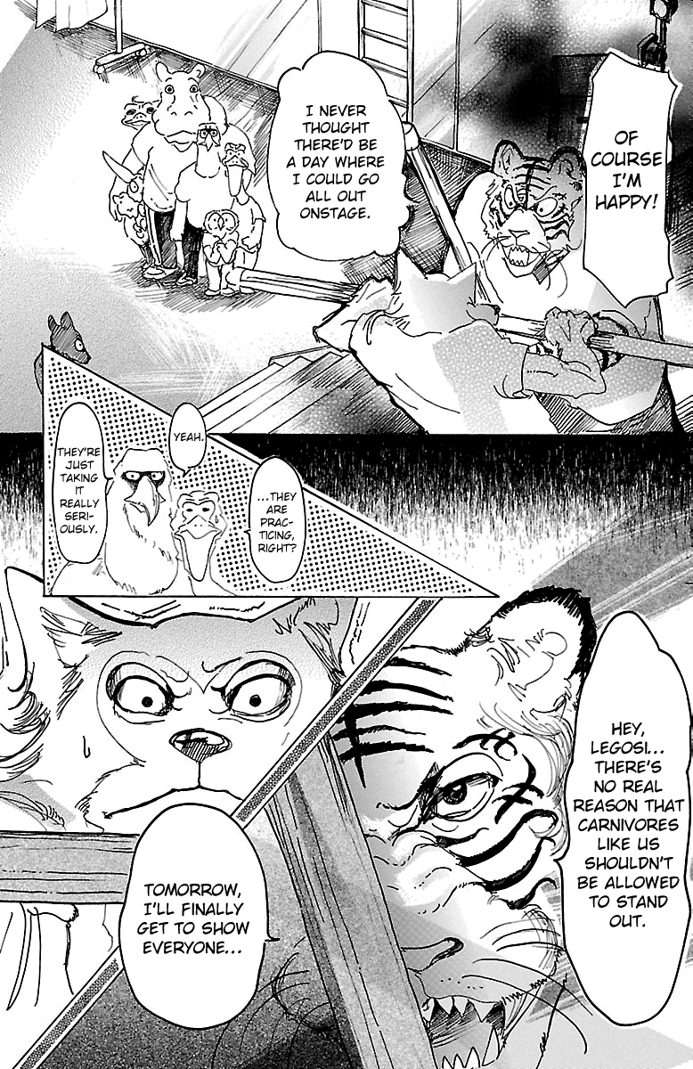 Beastars Chapter 13 page 14 - Chapter 13: Ying-Yang Stripes