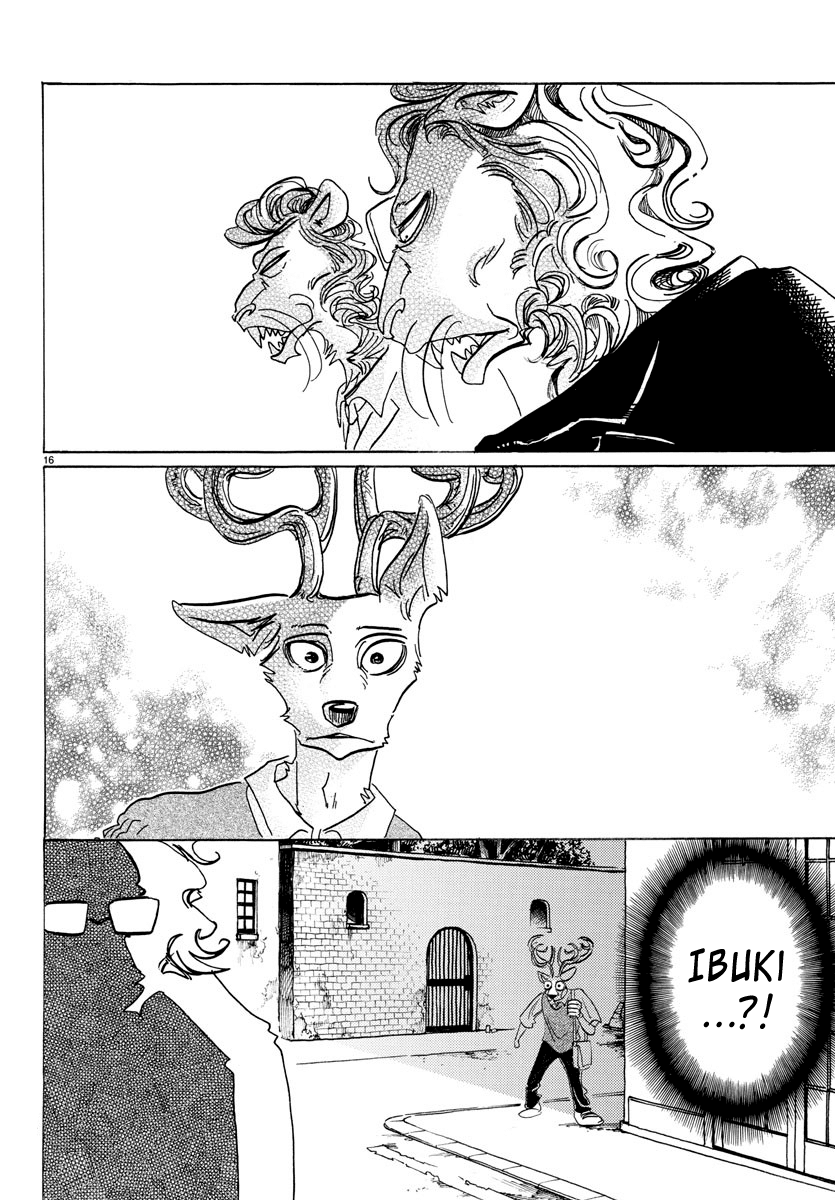 Beastars Chapter 130 page 16 - Chapter 130: His Lead-Colored Prosthetic Leg is Sometimes Rainbow-Colored Under the Sun