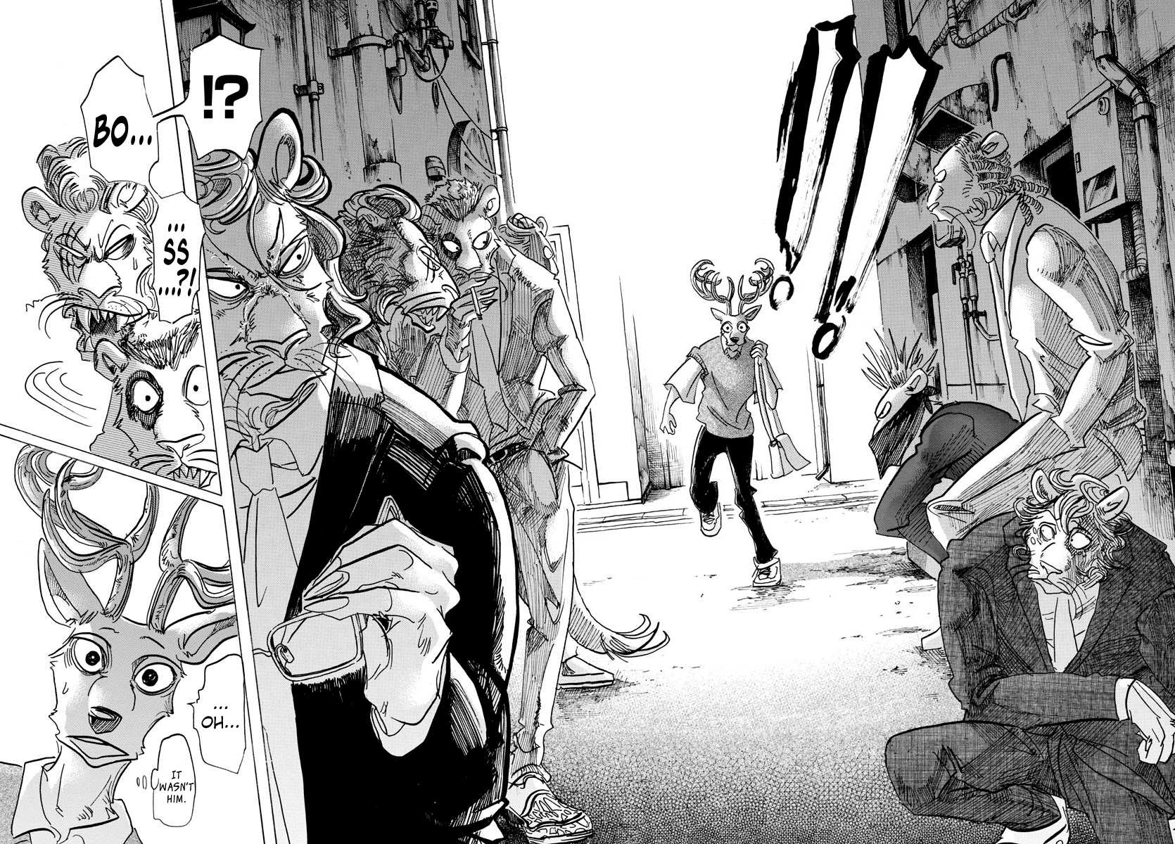 Beastars Chapter 130 page 18 - Chapter 130: His Lead-Colored Prosthetic Leg is Sometimes Rainbow-Colored Under the Sun