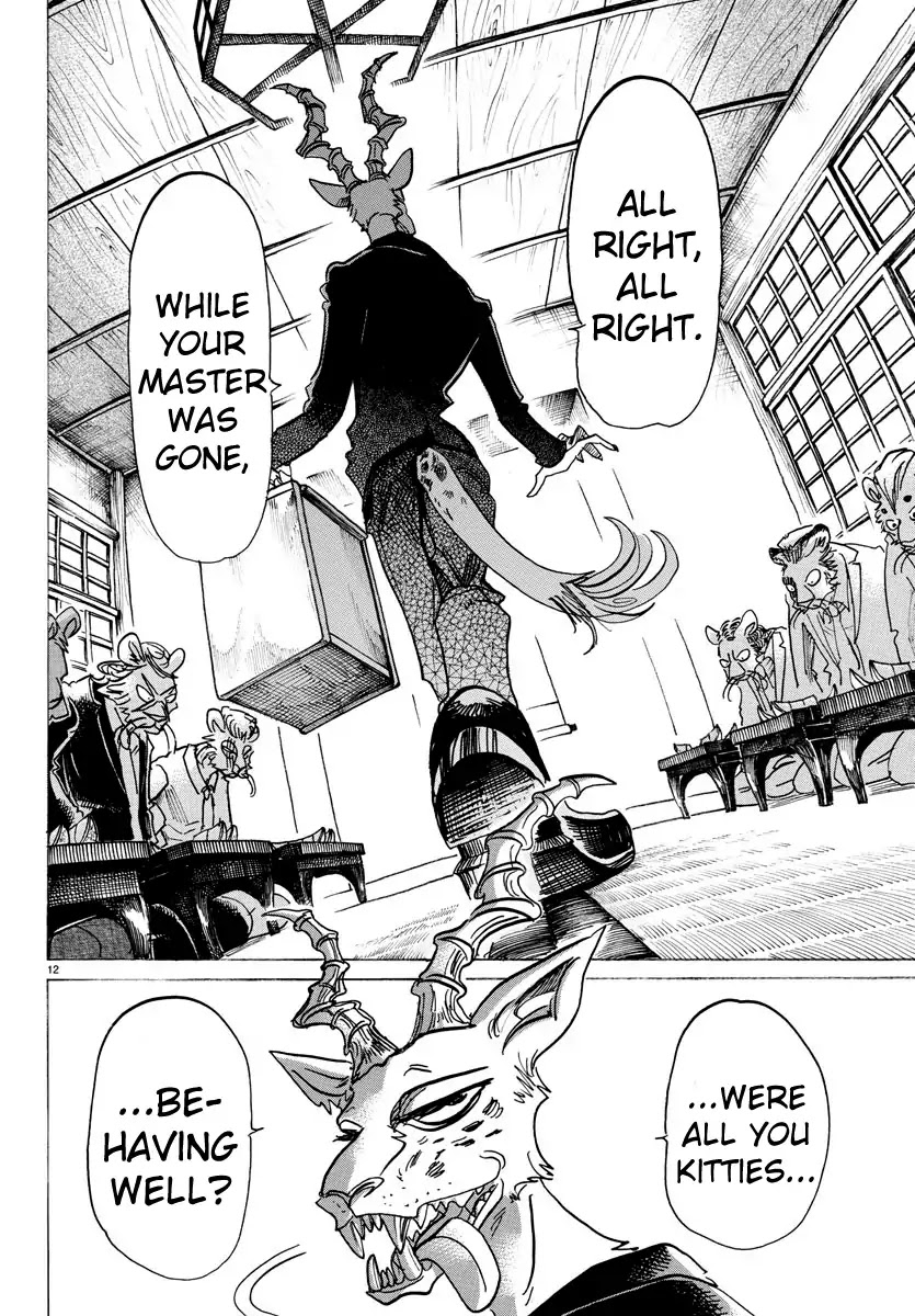 Beastars Chapter 131 page 12 - Chapter 131: A Forcibly-worn Flower Crown Made of Silver Vine