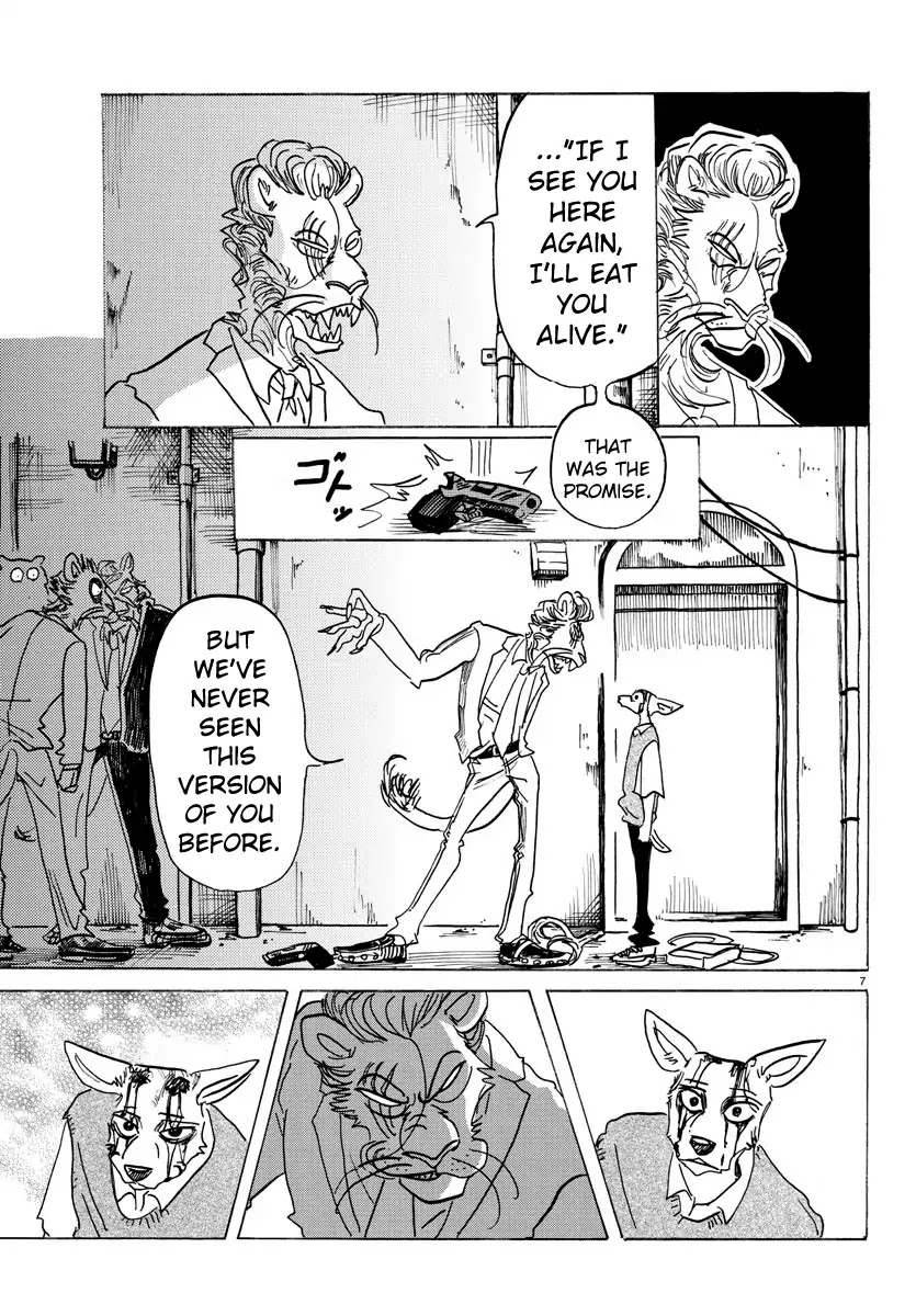 Beastars Chapter 131 page 7 - Chapter 131: A Forcibly-worn Flower Crown Made of Silver Vine