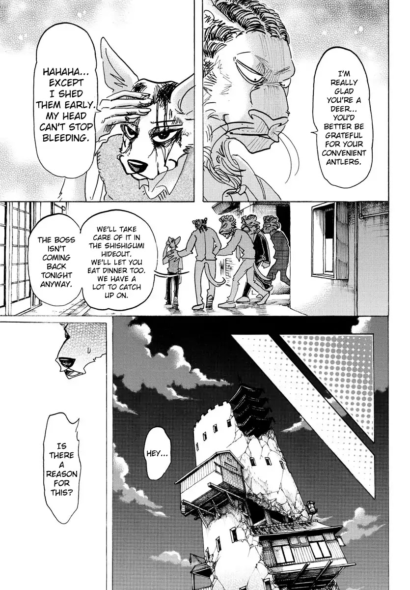 Beastars Chapter 131 page 9 - Chapter 131: A Forcibly-worn Flower Crown Made of Silver Vine